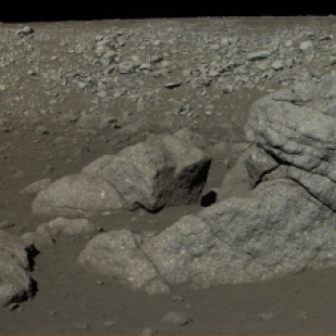 Chang'e 3 Moon surface